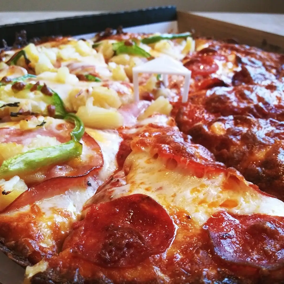 Pizza de Queso Fundido