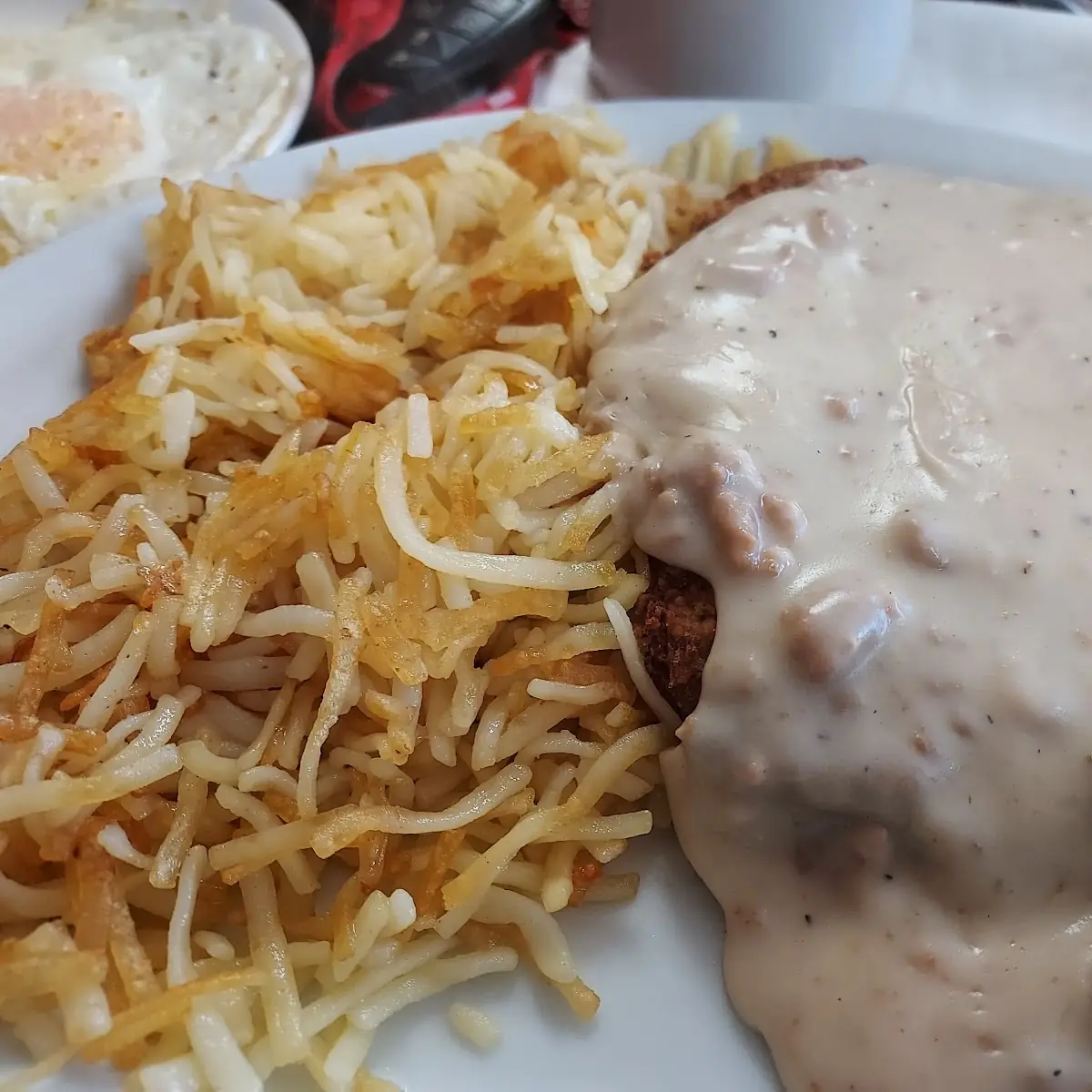 Chicken Fried Steak and Eggs