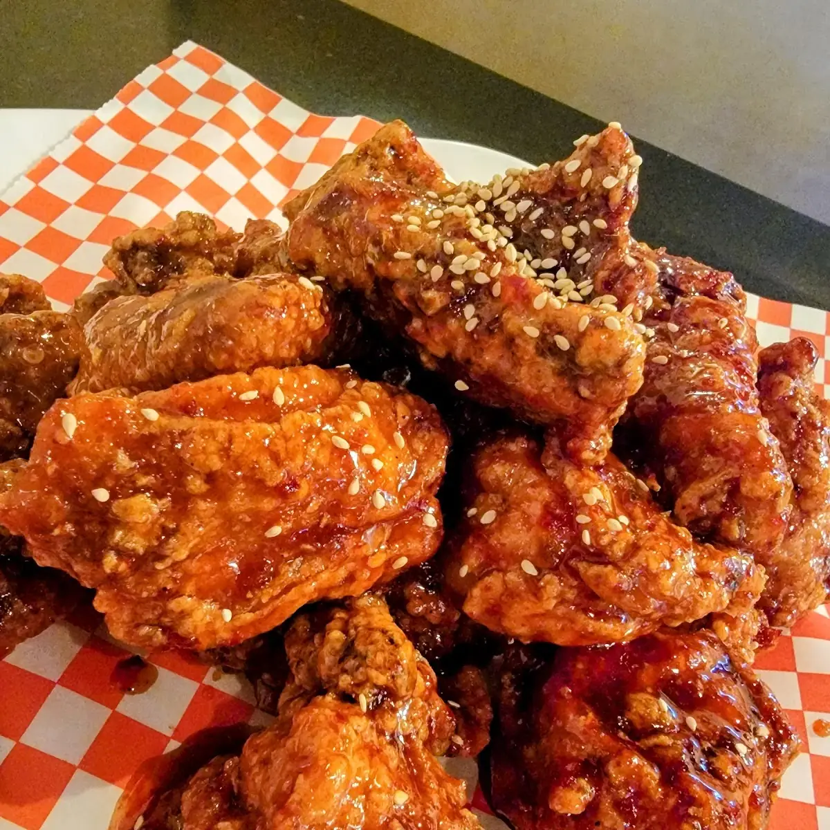Sweet and Spicy Korean Fried Chicken