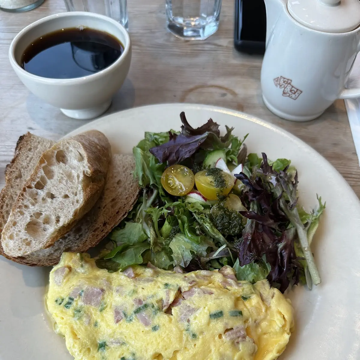 Ham and Cheese Omelette