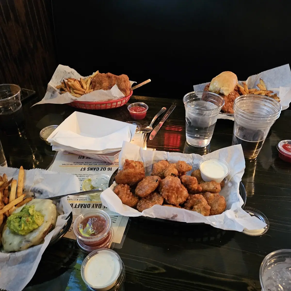 Chicken Wings and Sampler Platter
