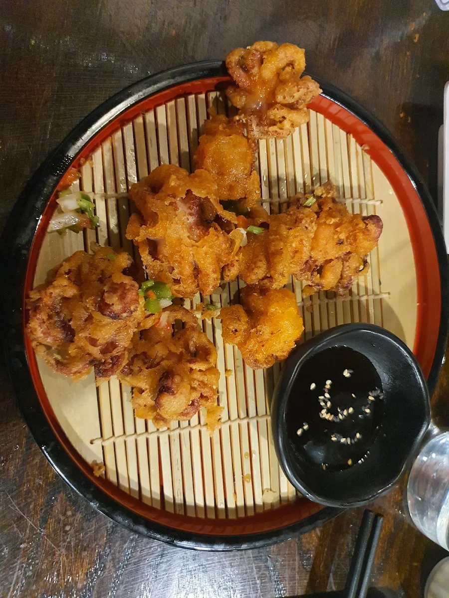 Deep Fried Baby Octopus
