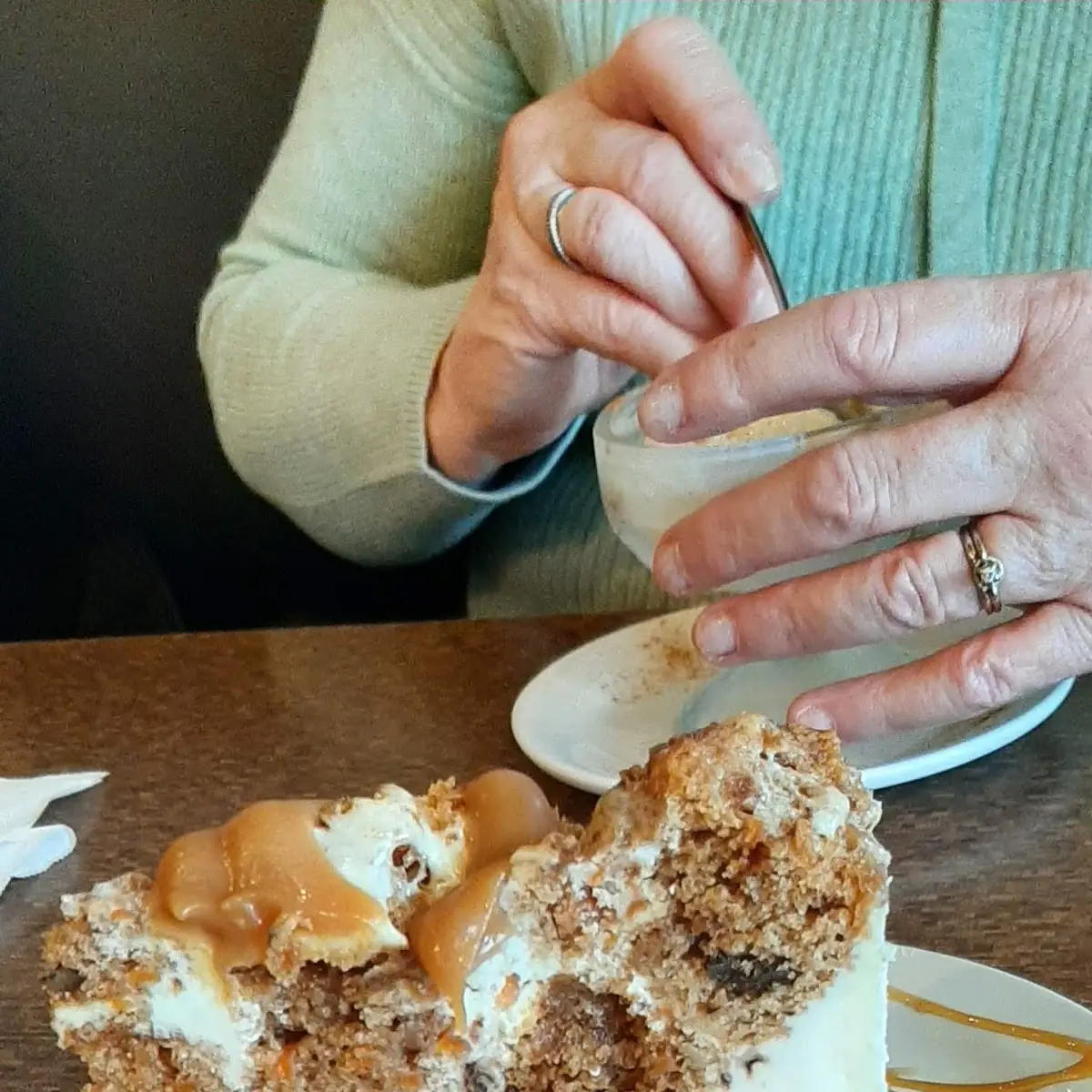 Caramel Carrot Cheesecake
