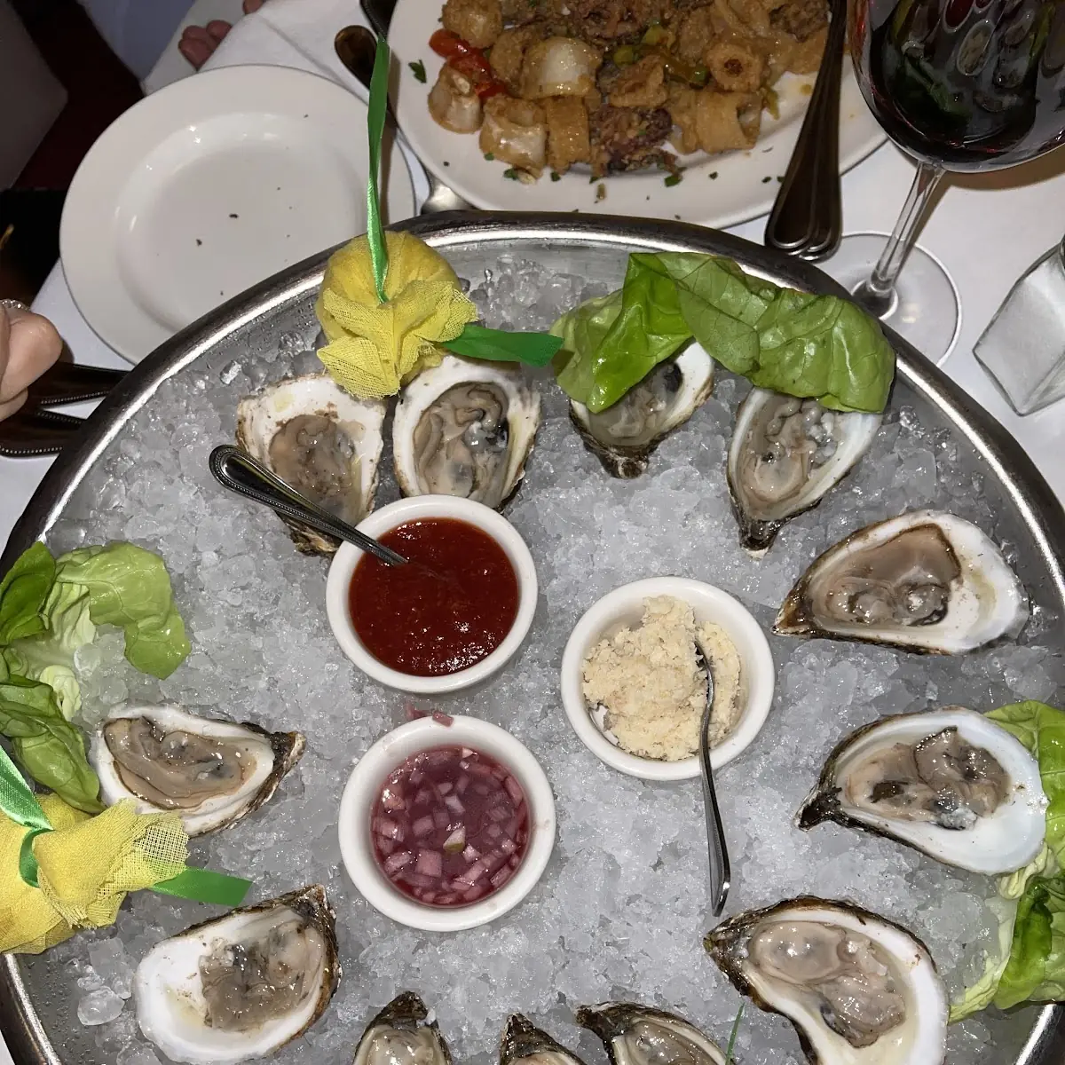 Fresh Oysters on the Half Shell