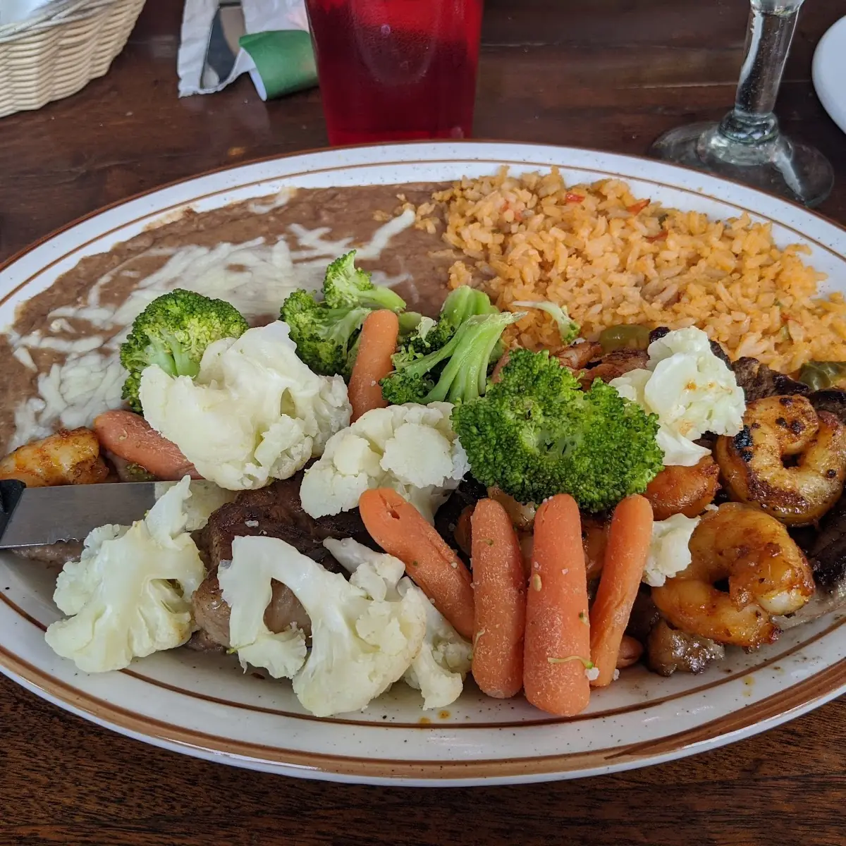 Steak and Shrimp