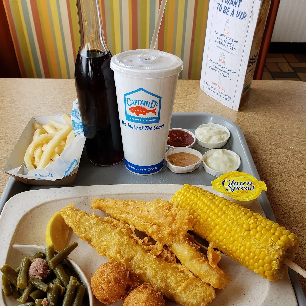 Senior Fish Dinner