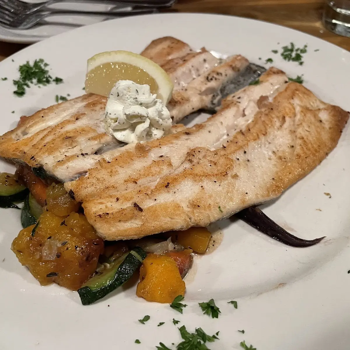 Pan-Seared Trout