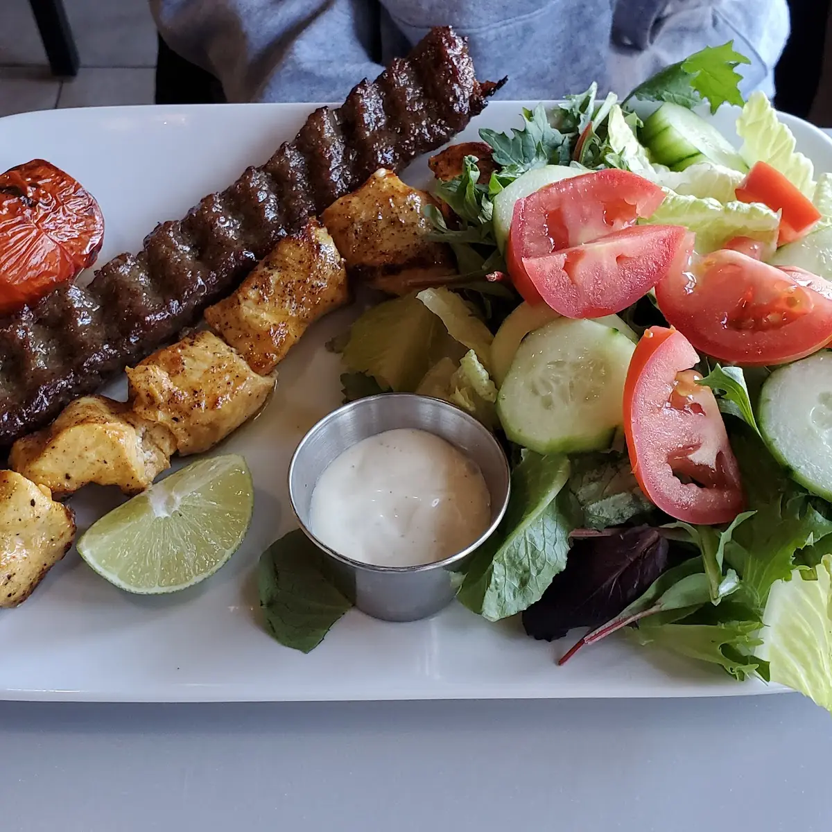 Vaziri Kabob Plate