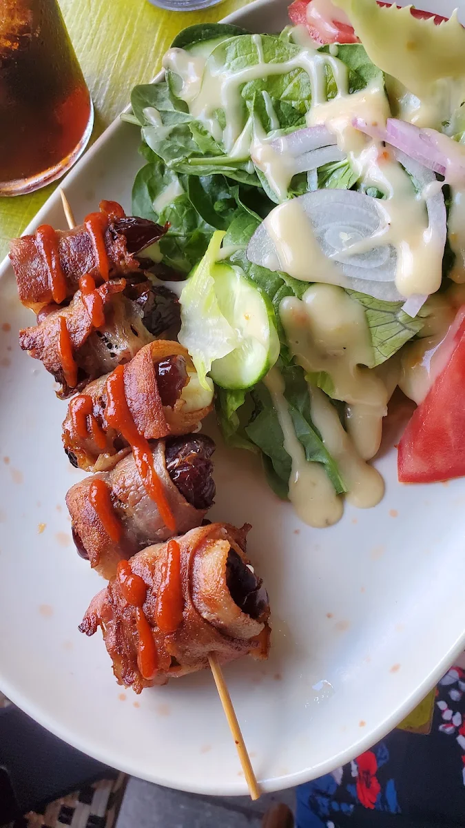 Bacon Wrapped Dates, Pour Boy - Manning