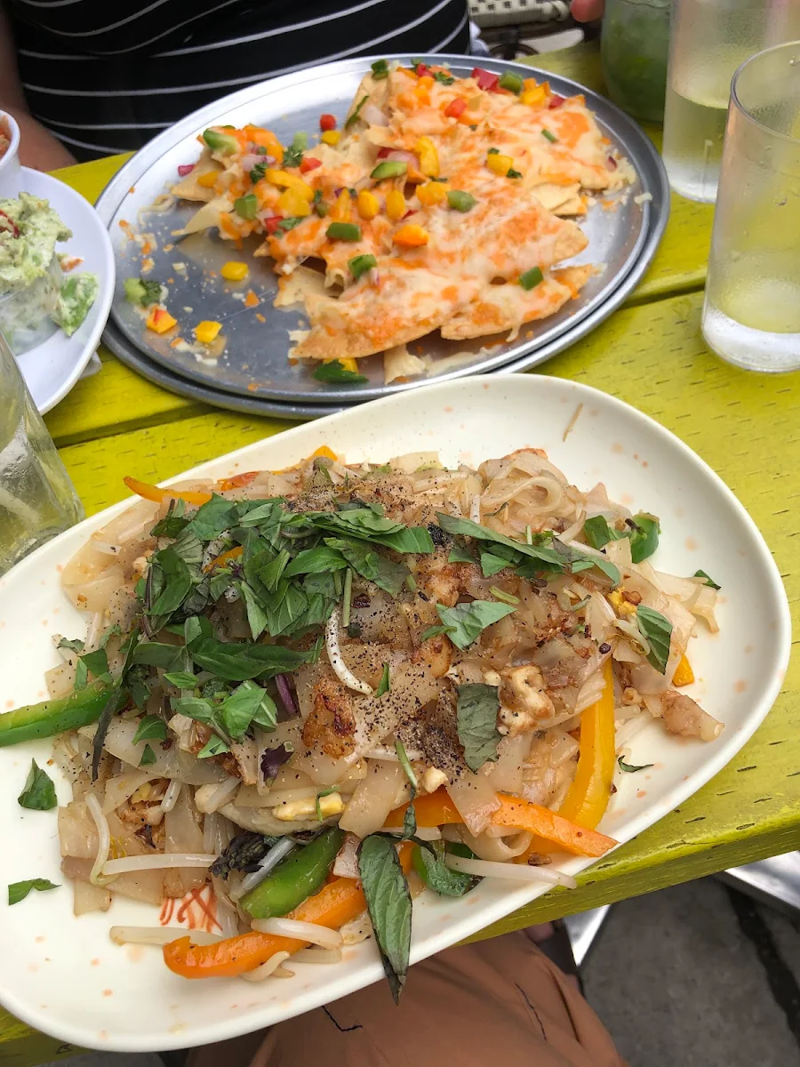 Thai Basil Noodles, Pour Boy - Manning