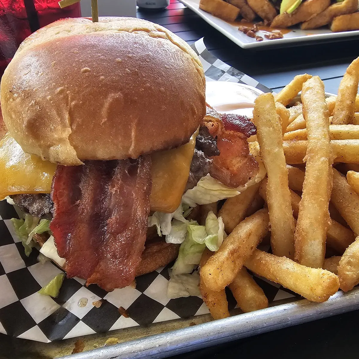 Bacon Cheddar Burger