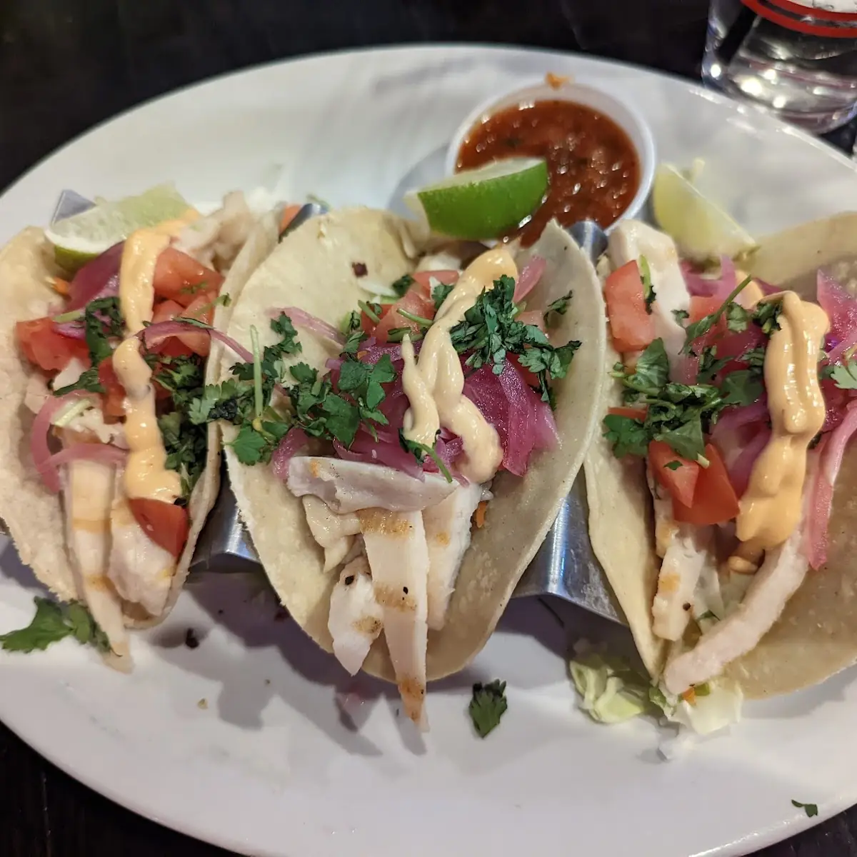 Fire-Grilled Chicken Tacos