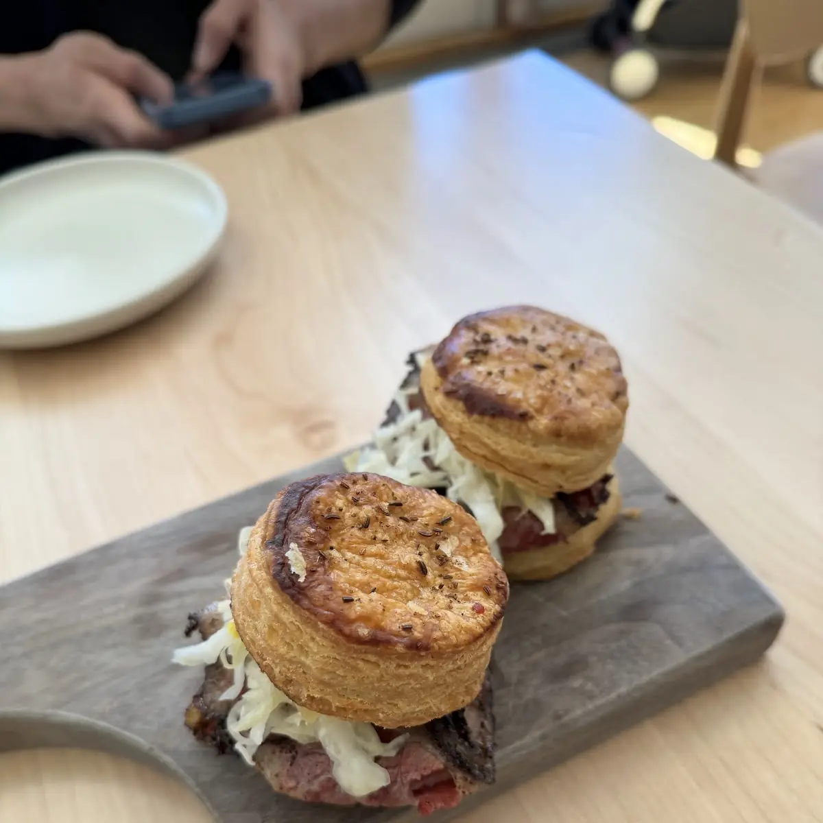 Pastrami Biscuit