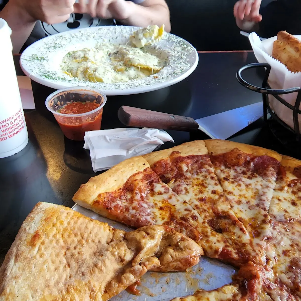 Thin Crust Pepperoni Pizza