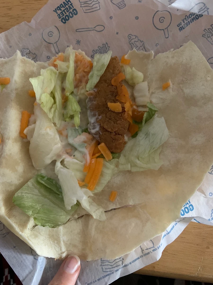 Crispy Chicken Ranch Wrap, Dairy Queen Grill & Chill