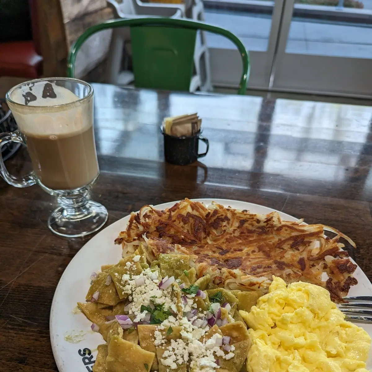 Green Chilaquiles