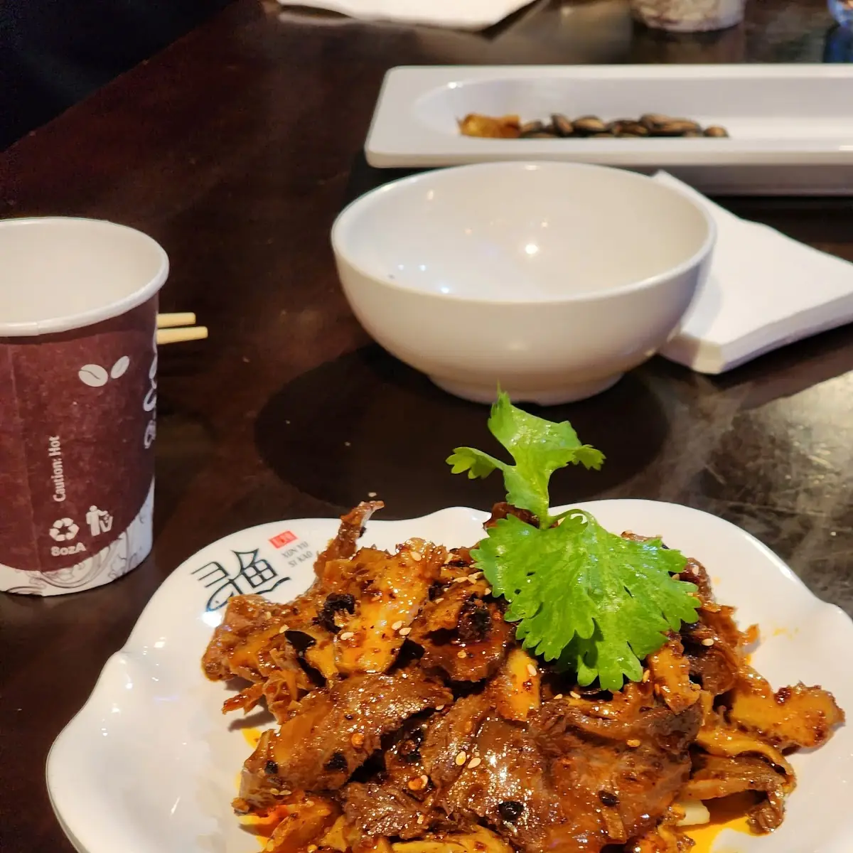 Sliced Beef & Tripe w Chilli Sauce