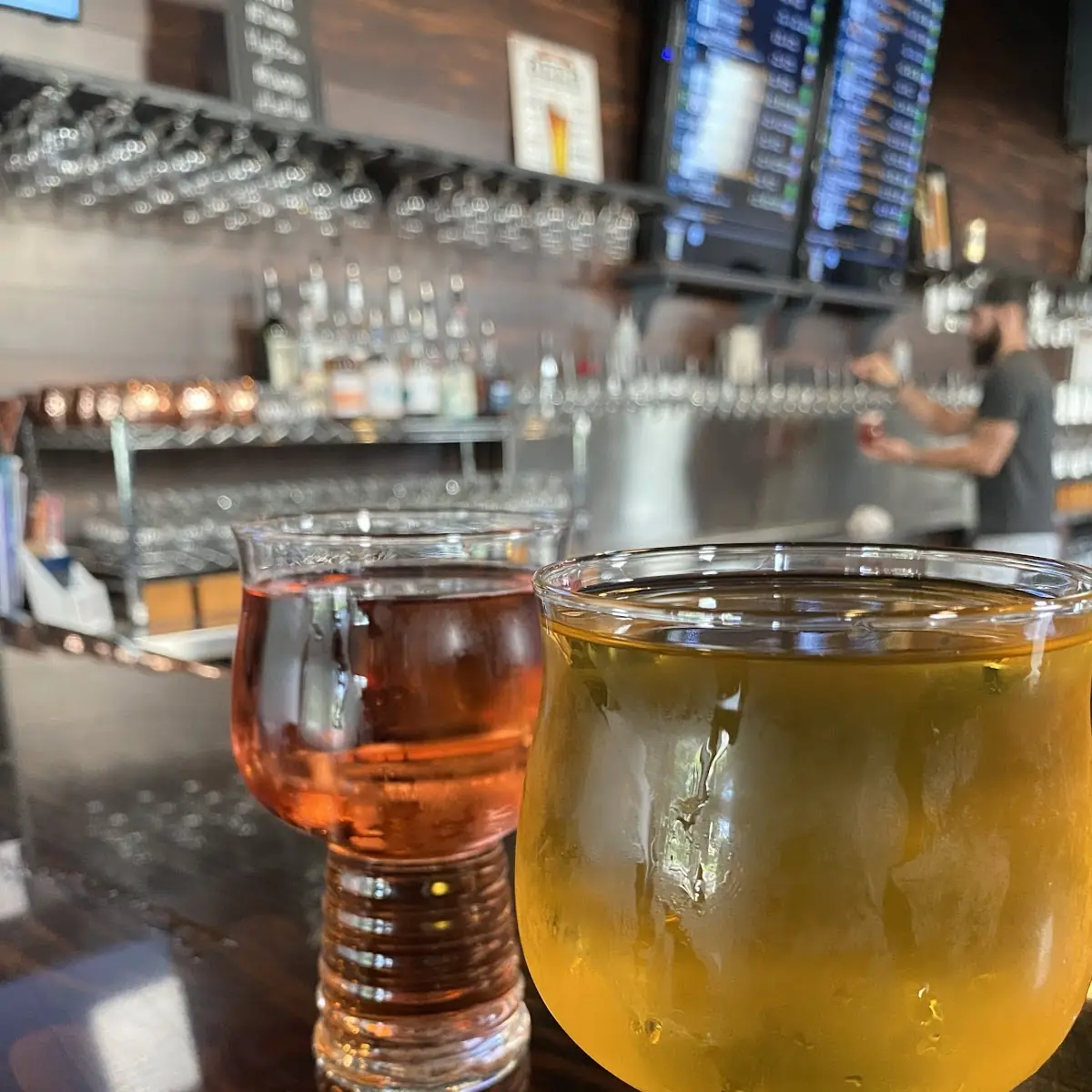 Two Ciders on Tap