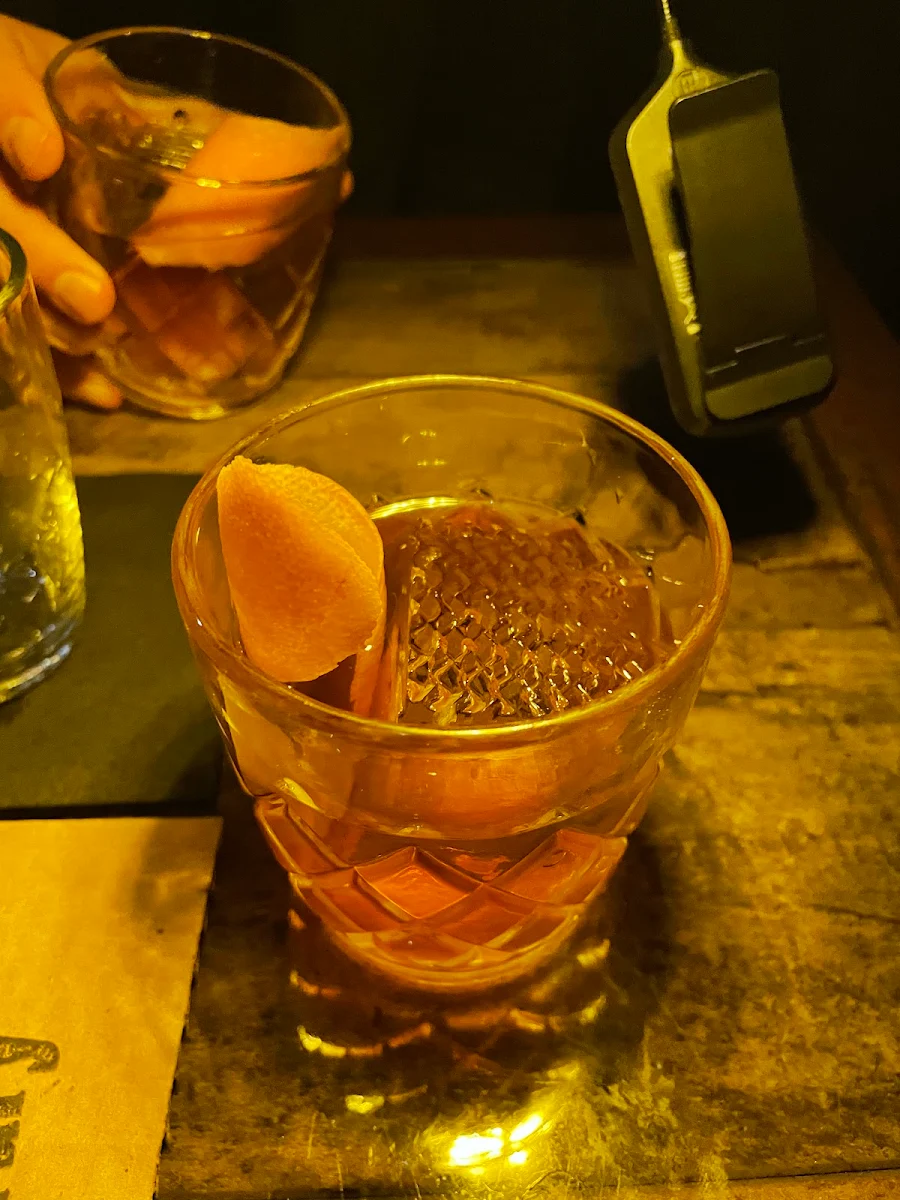 Maple Smoked Old Fashioned