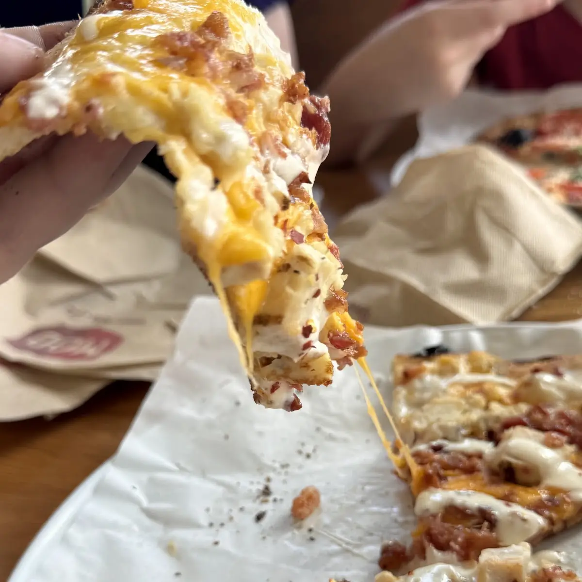 Chicken Bacon Ranch Pizza