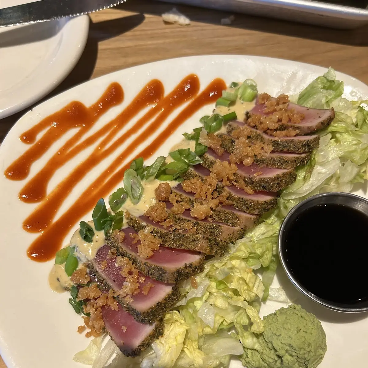 Pan-Seared Blackened Ahi Tuna