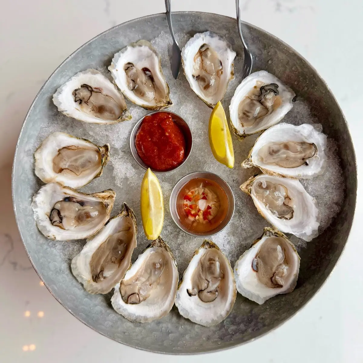 Oysters on the Half