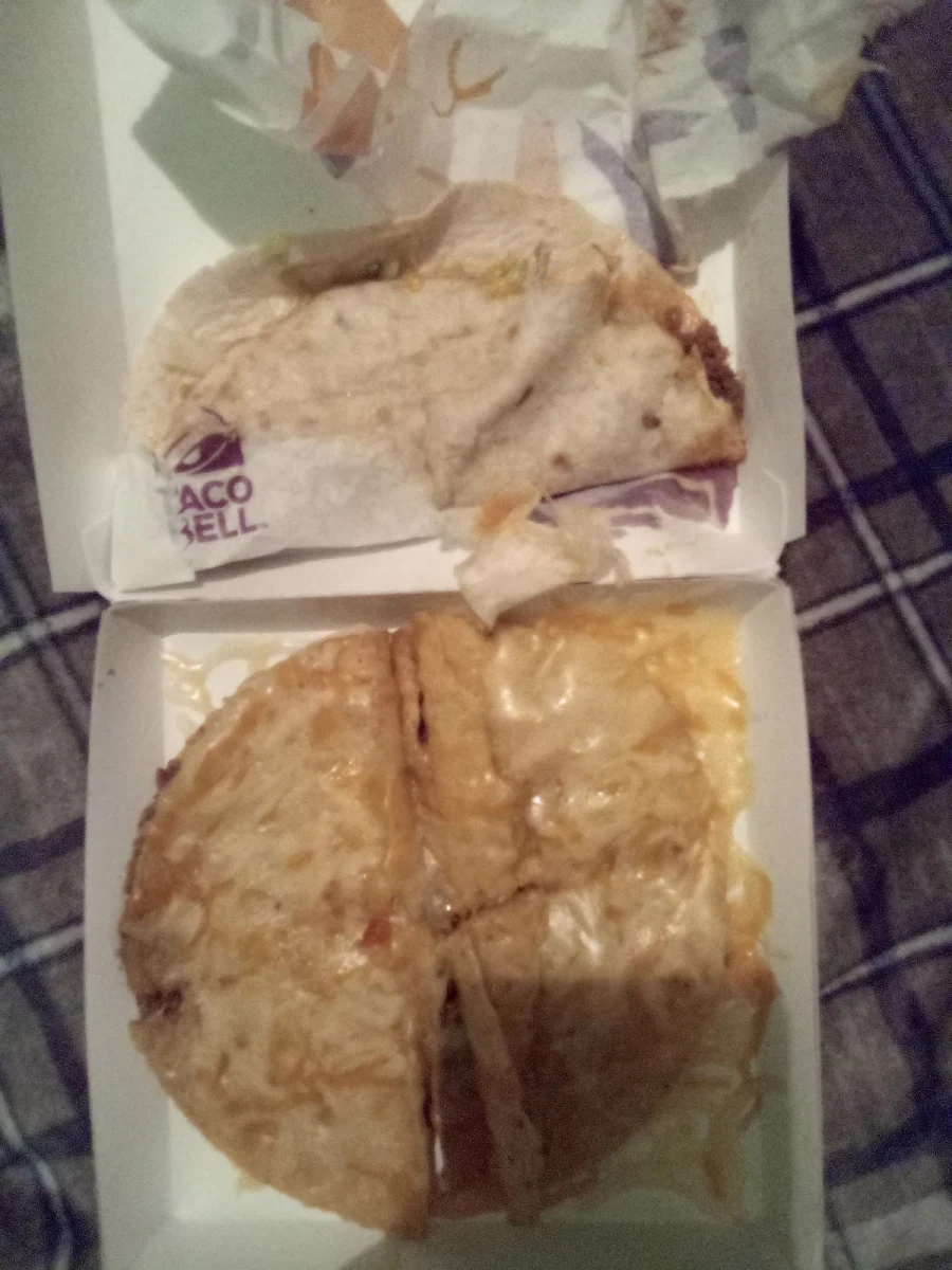 Mexican Pizza & Soft Shell Taco
