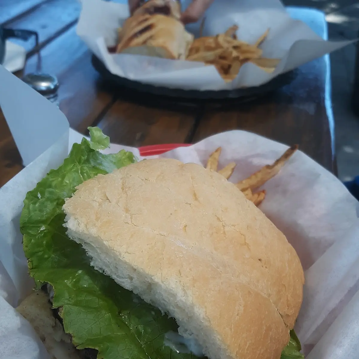 Black N Blue Cheese Burger