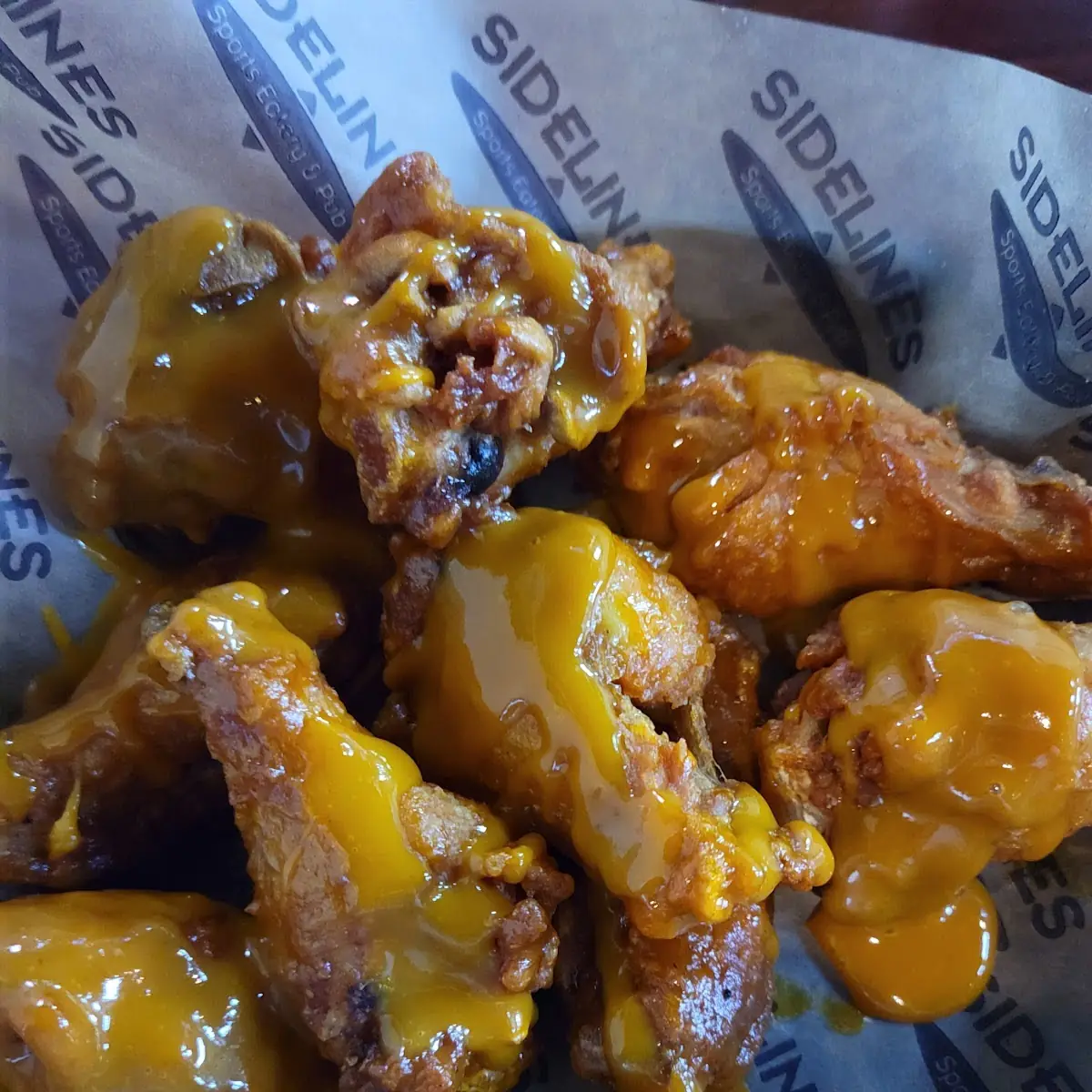 Honey Mustard Chicken Wings