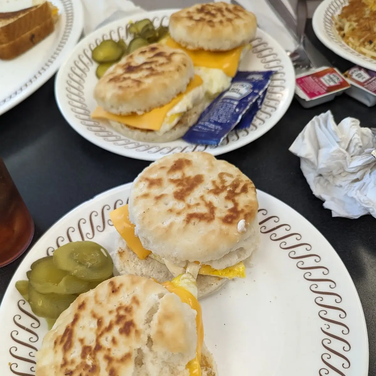 Egg and Cheese Buttermilk Biscuits