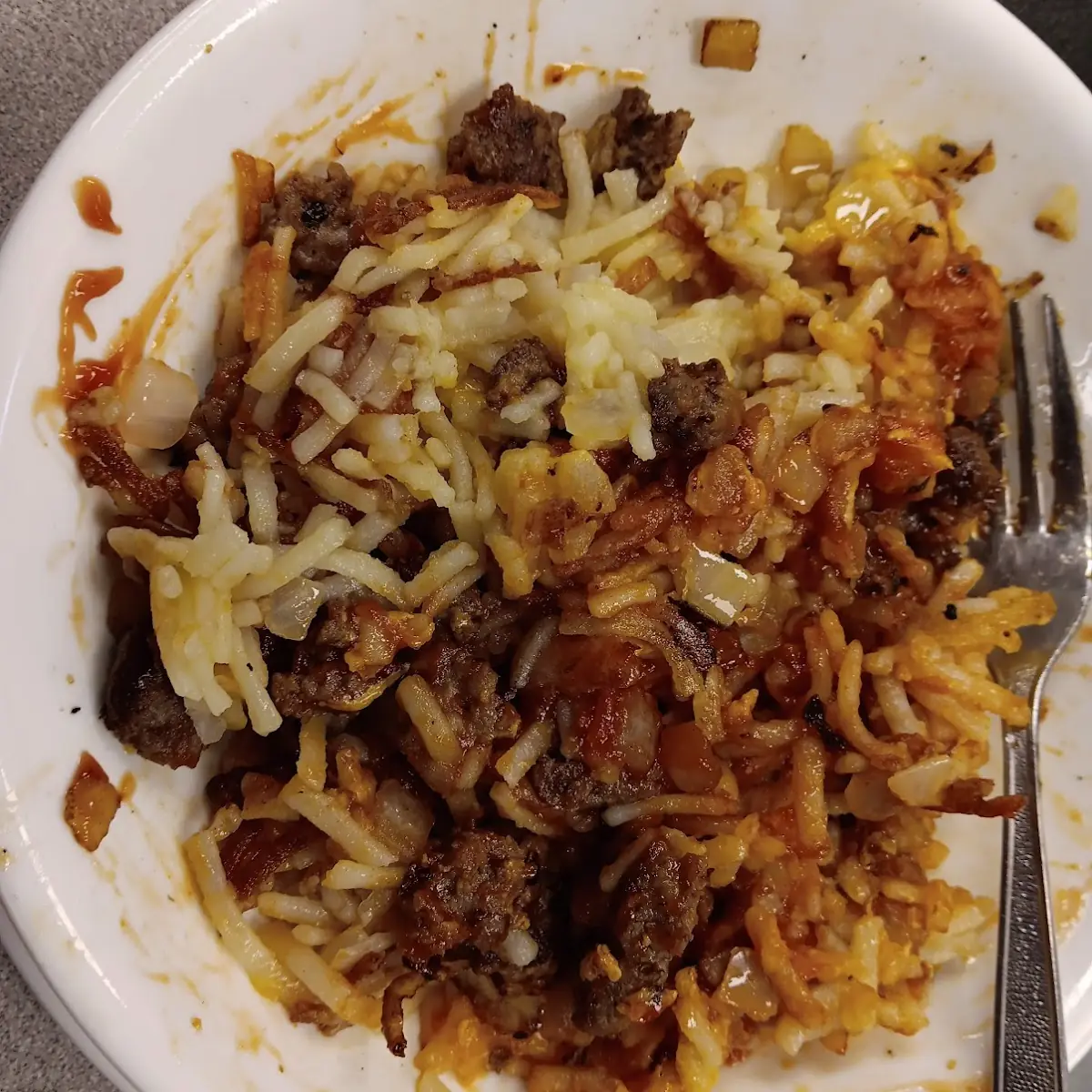 Patty Melt Hashbrown Bowl