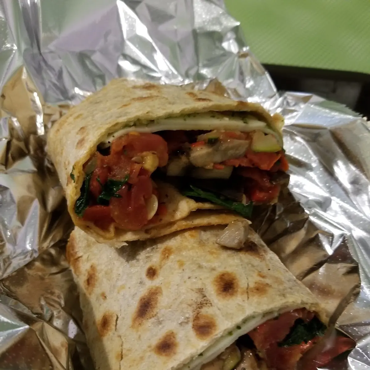 Roasted Veggie Wrap