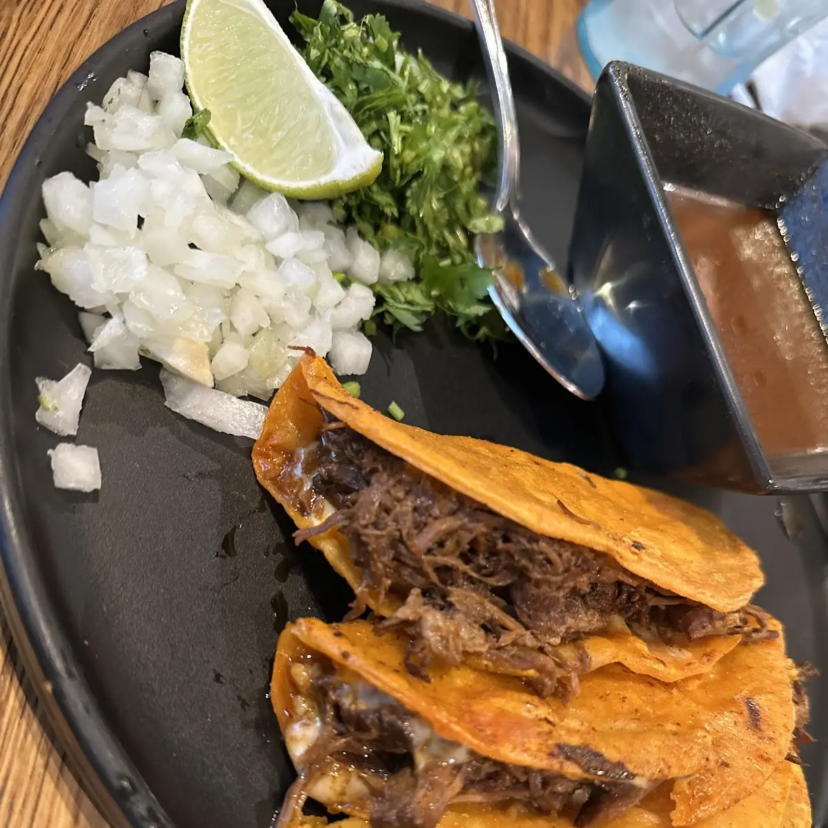 Braised Beef Birria Tacos with Consommé