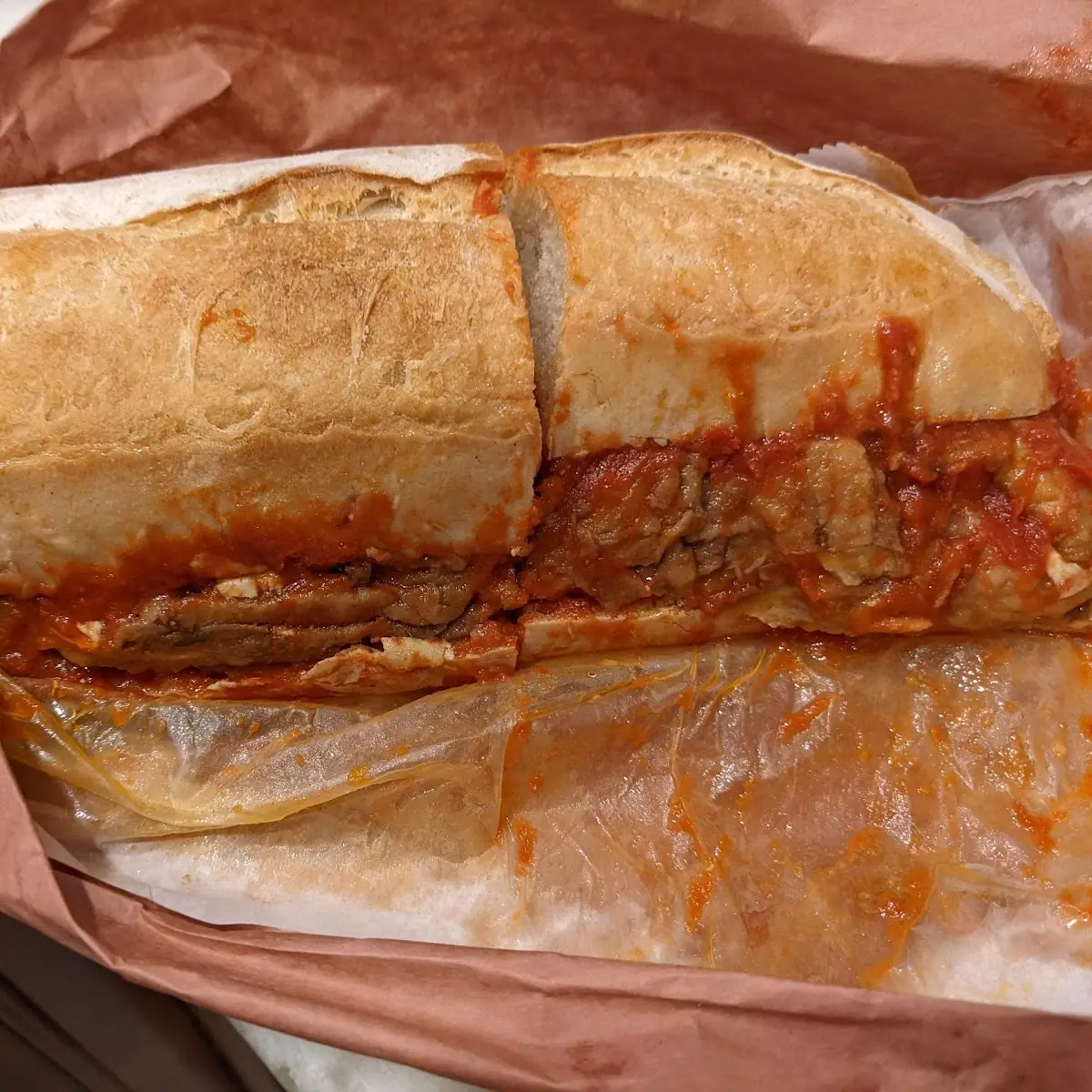 Eggplant Parm Hero