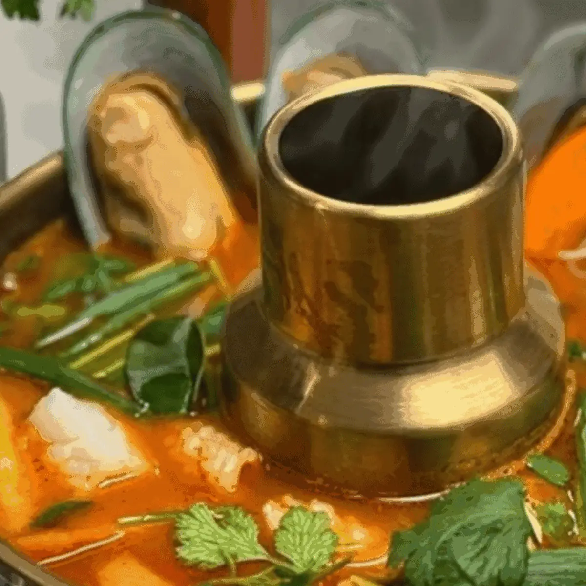 Tom Yum Seafood Combo