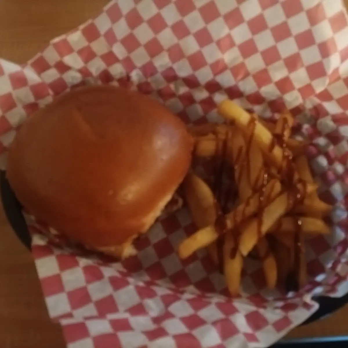 1 4 Burger and Fries