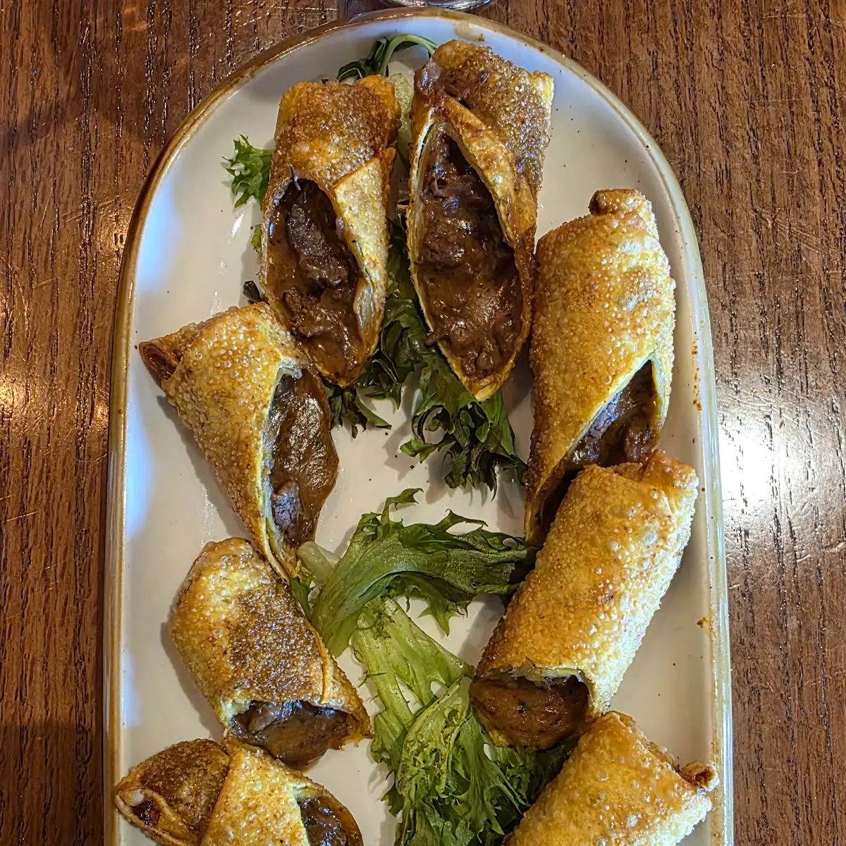 Cheesesteak Egg Rolls