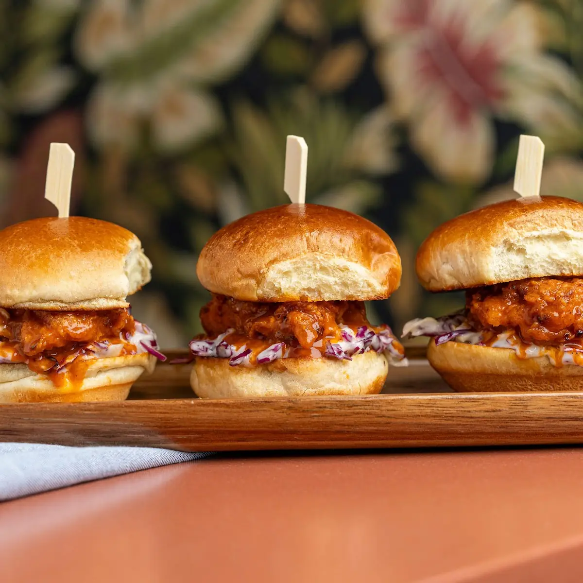 Hot Honey Chicken Sliders