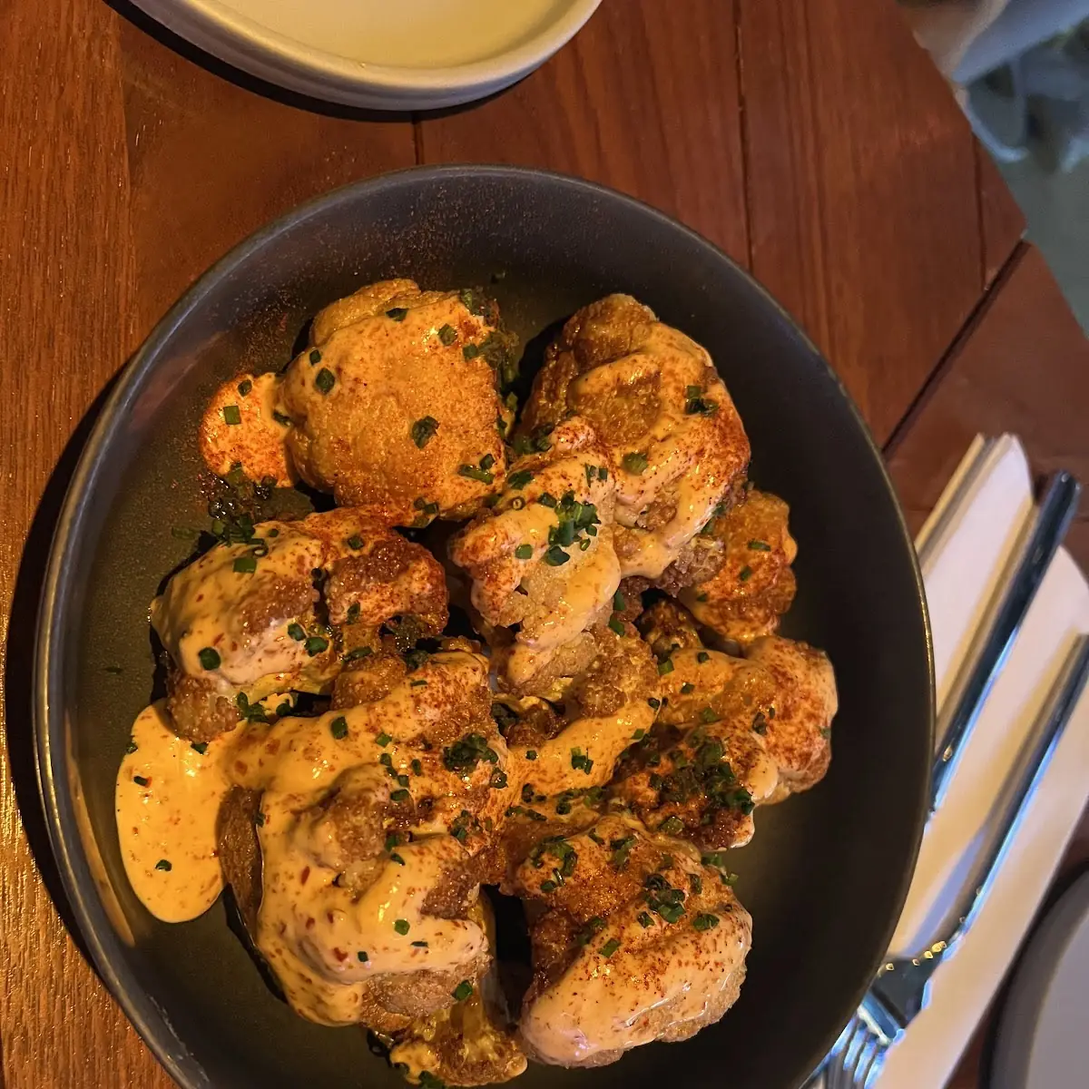 Spicy Fried Cauliflower