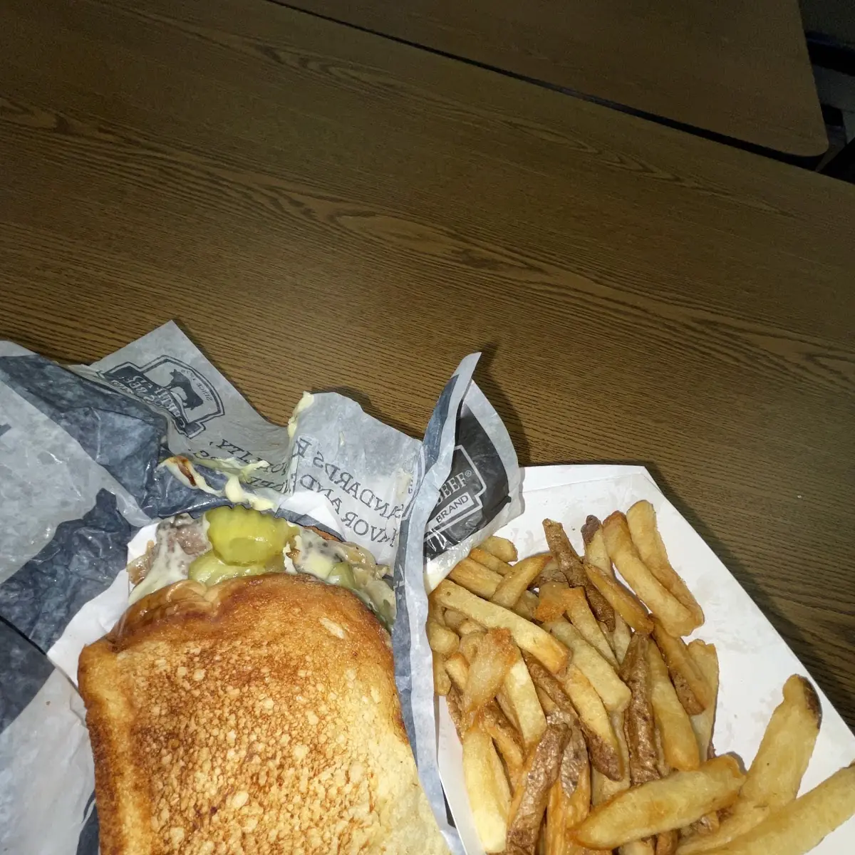 Patty Melt w Fries