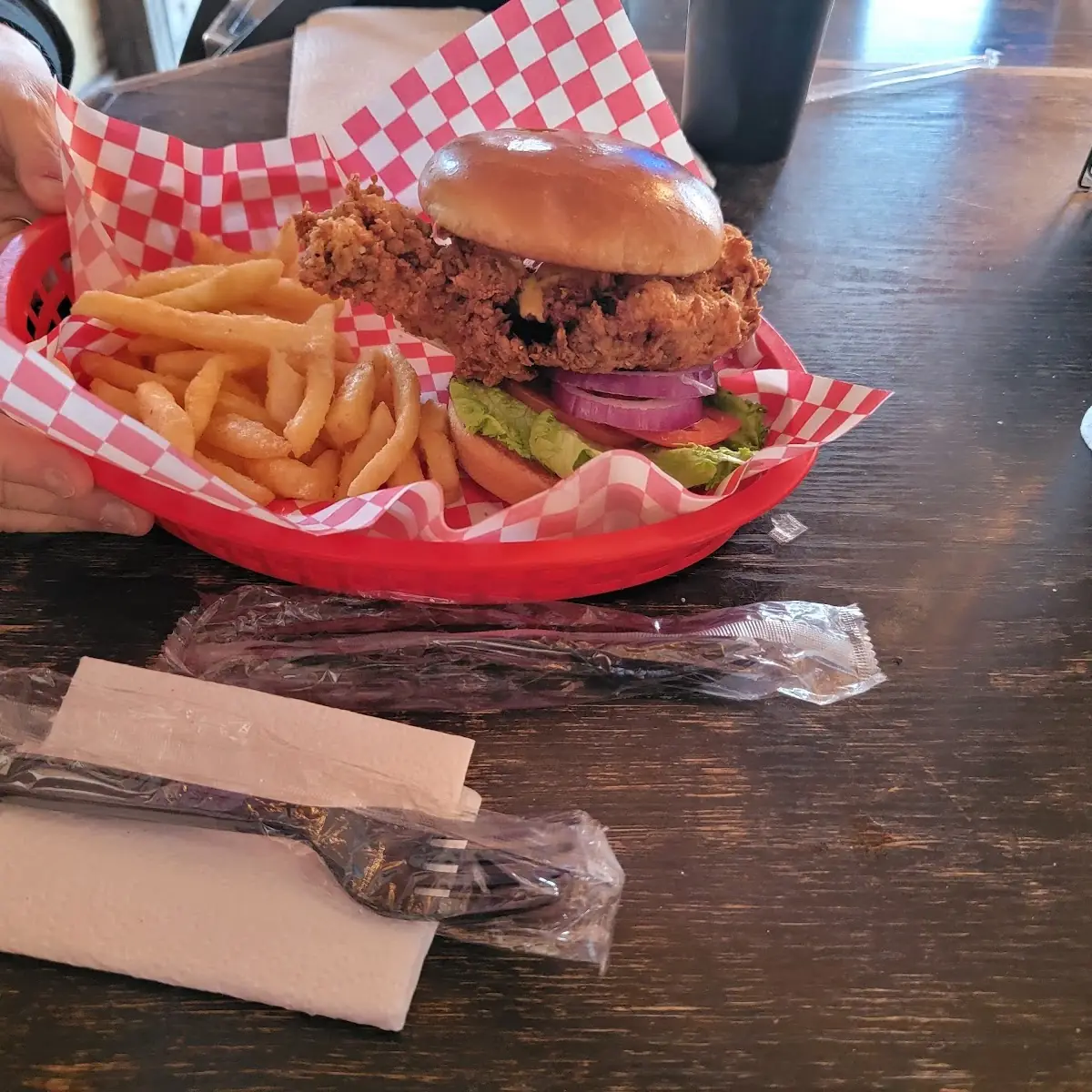 Chicken Fried Steak Sandwich