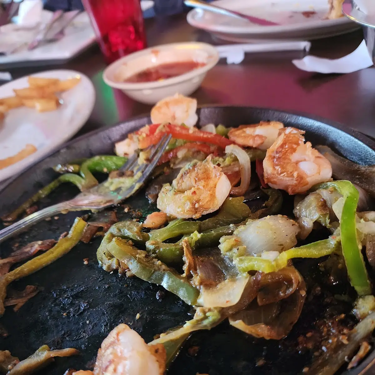 Shrimp Fajitas