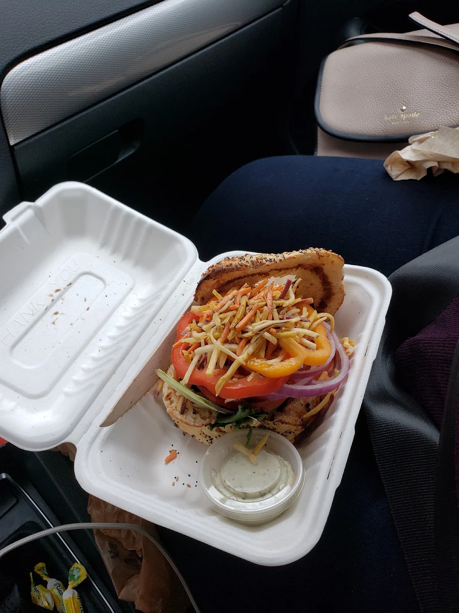 Breakfast Bagel Sandwich