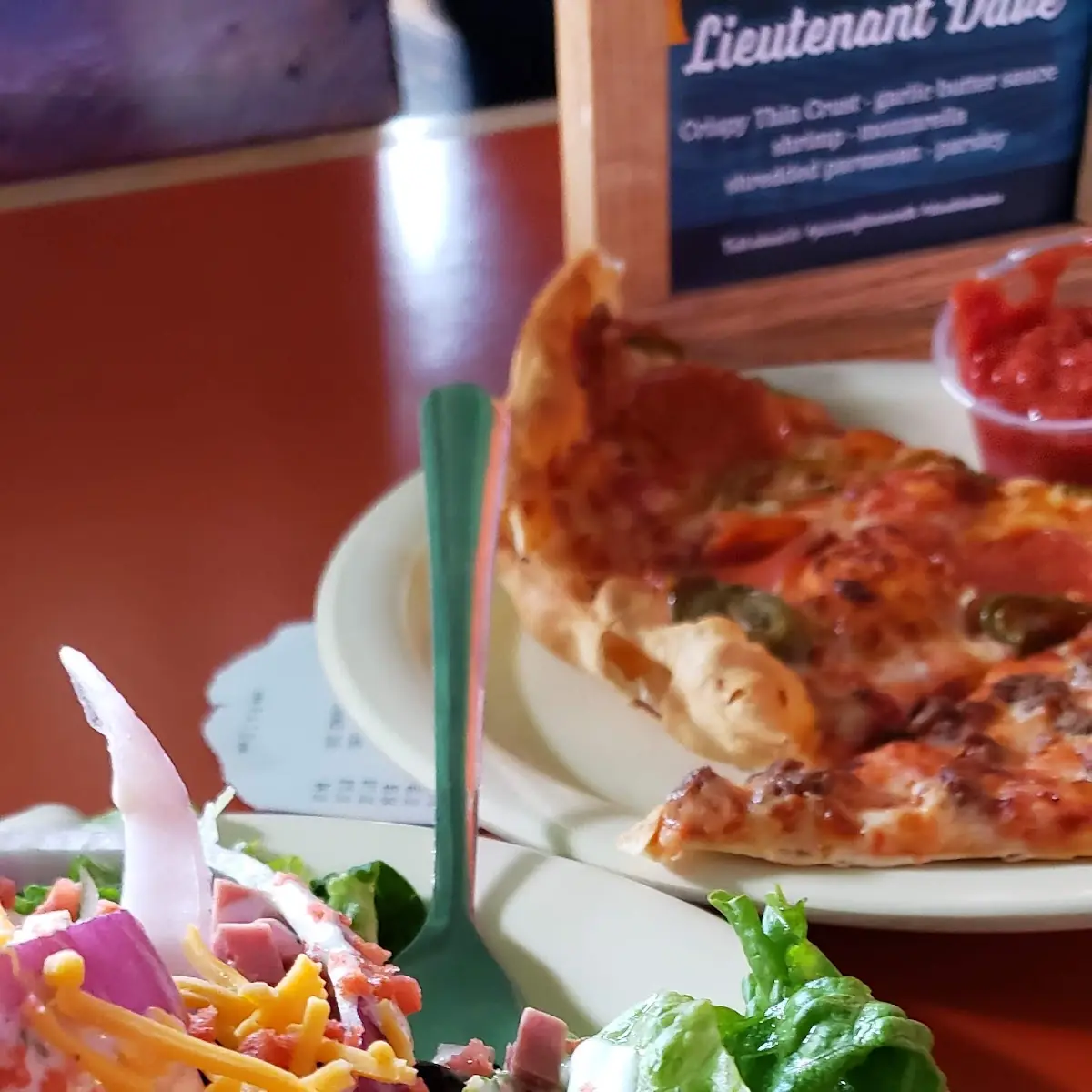 Salad Bar and Pizza Buffet