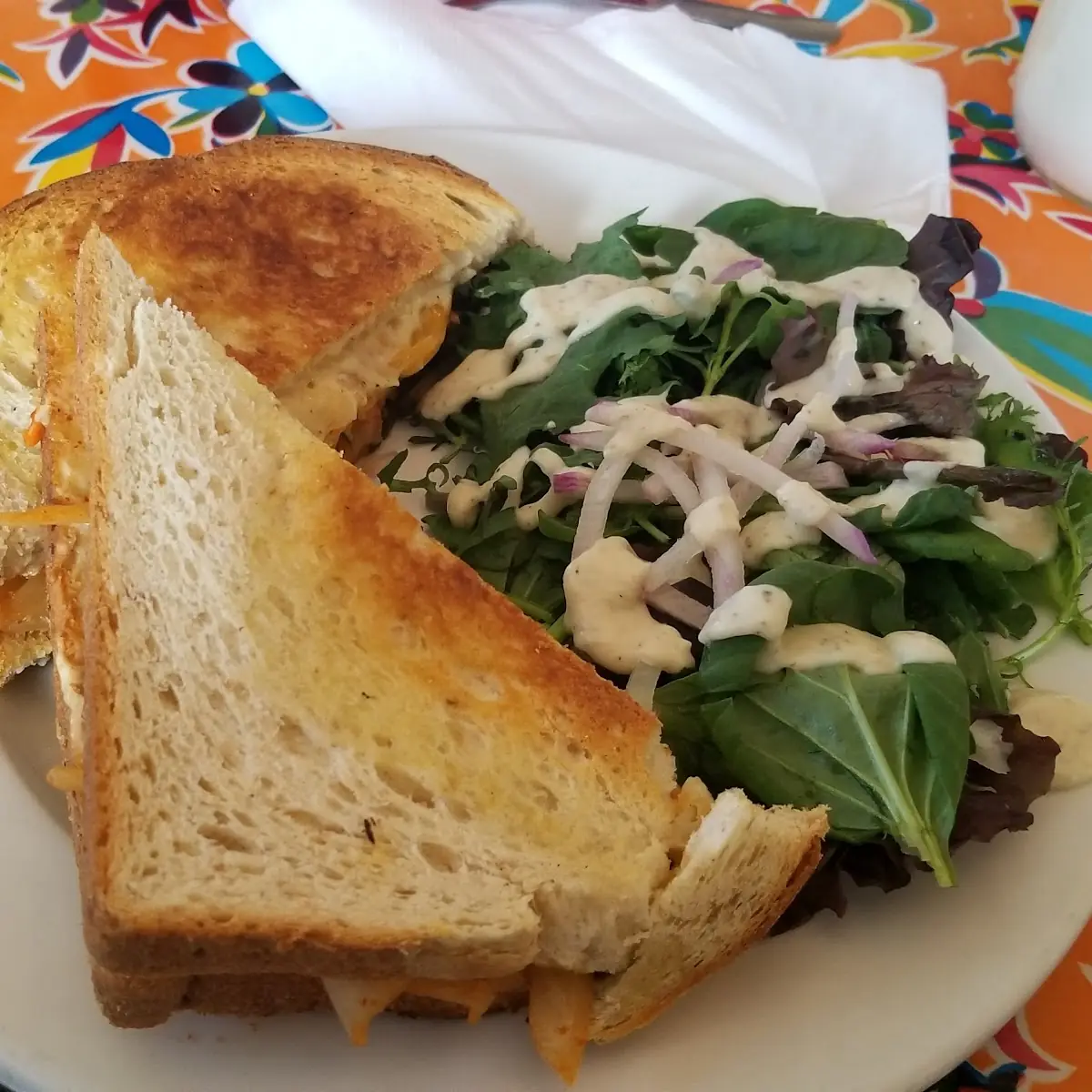 Chicken Salad Grilled Cheese