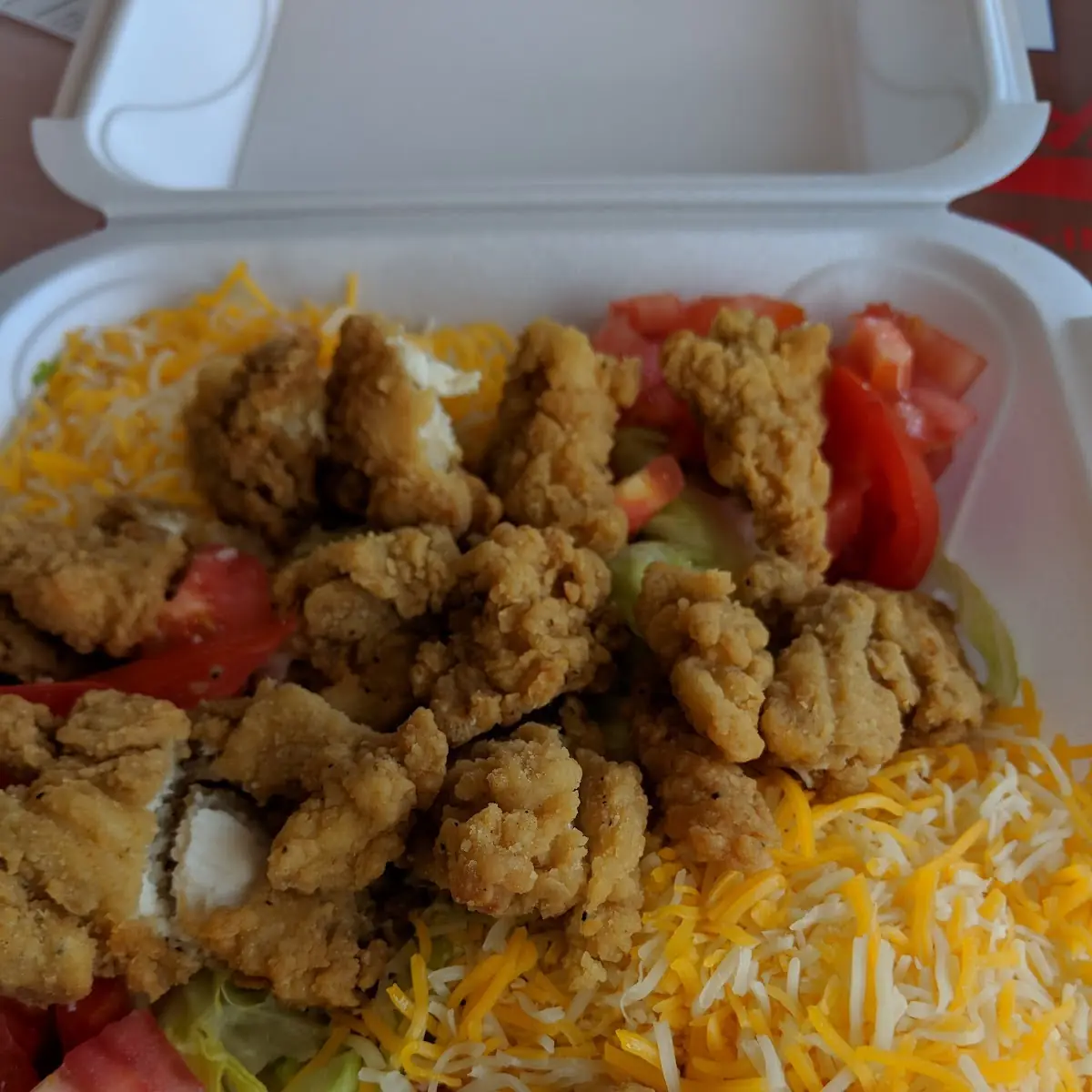 Fried Chicken Salad