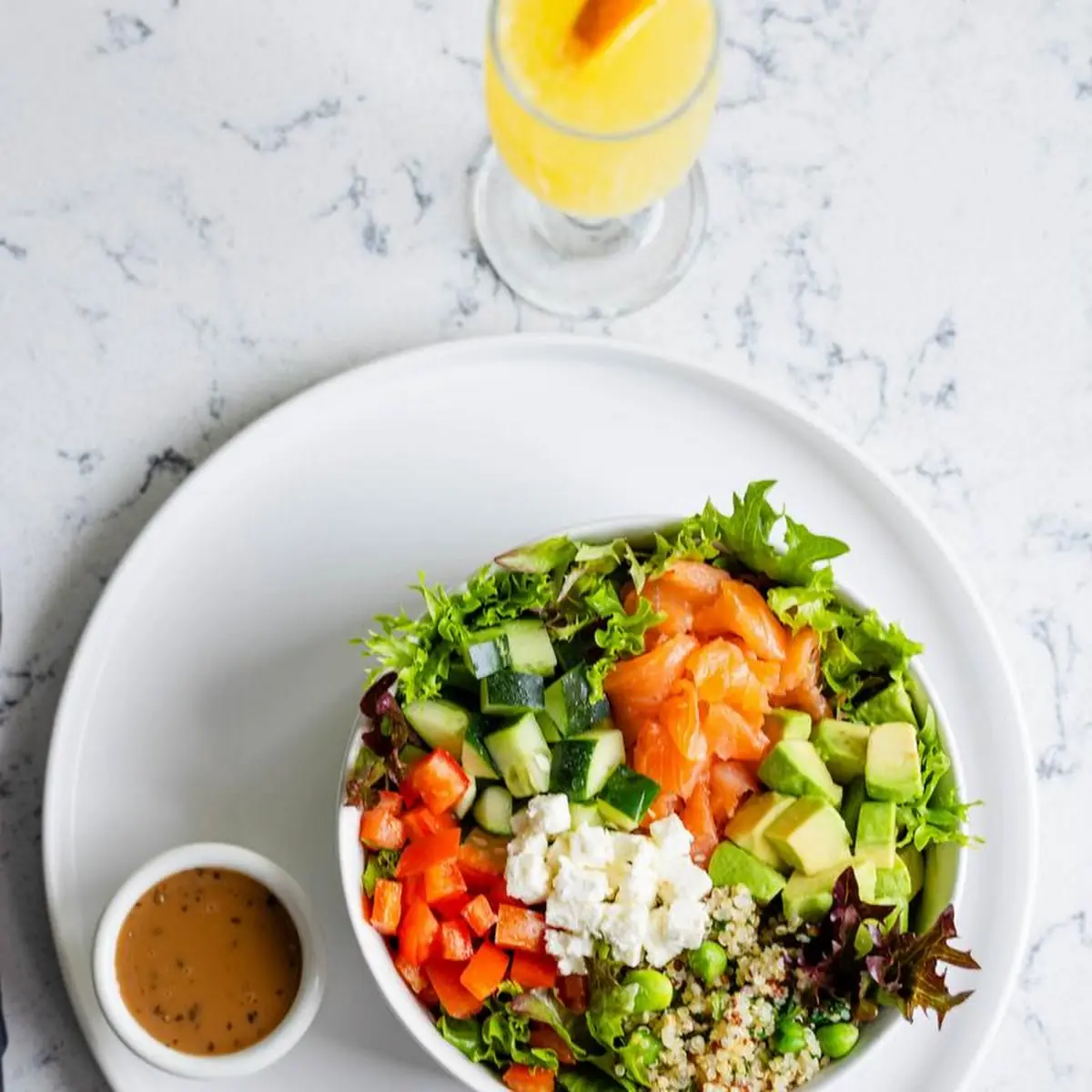 Smoked Salmon Summer Bowl