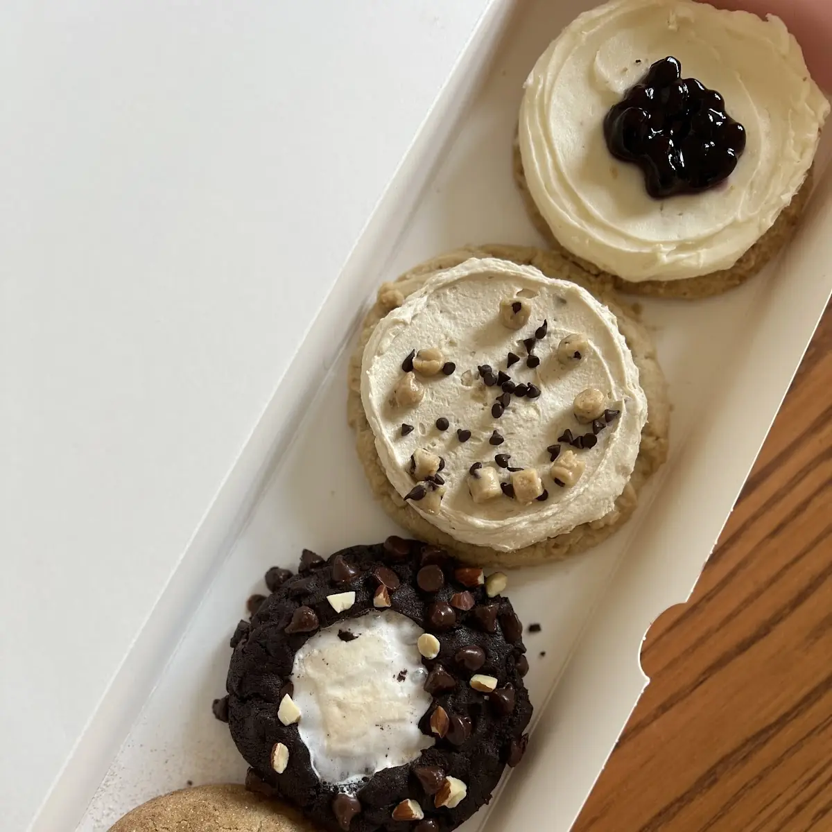 Churro Rocky Road Cookie Dough Blueberry Cheesecake