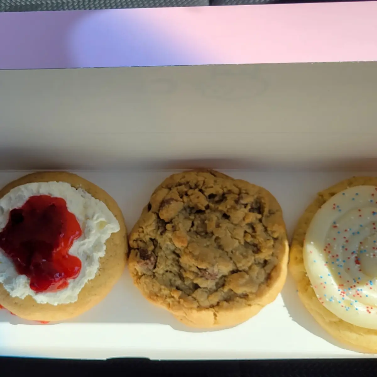 Sugar Cookie Strawberry Shortcake Chocolate Chip Cookie Birthday Cake