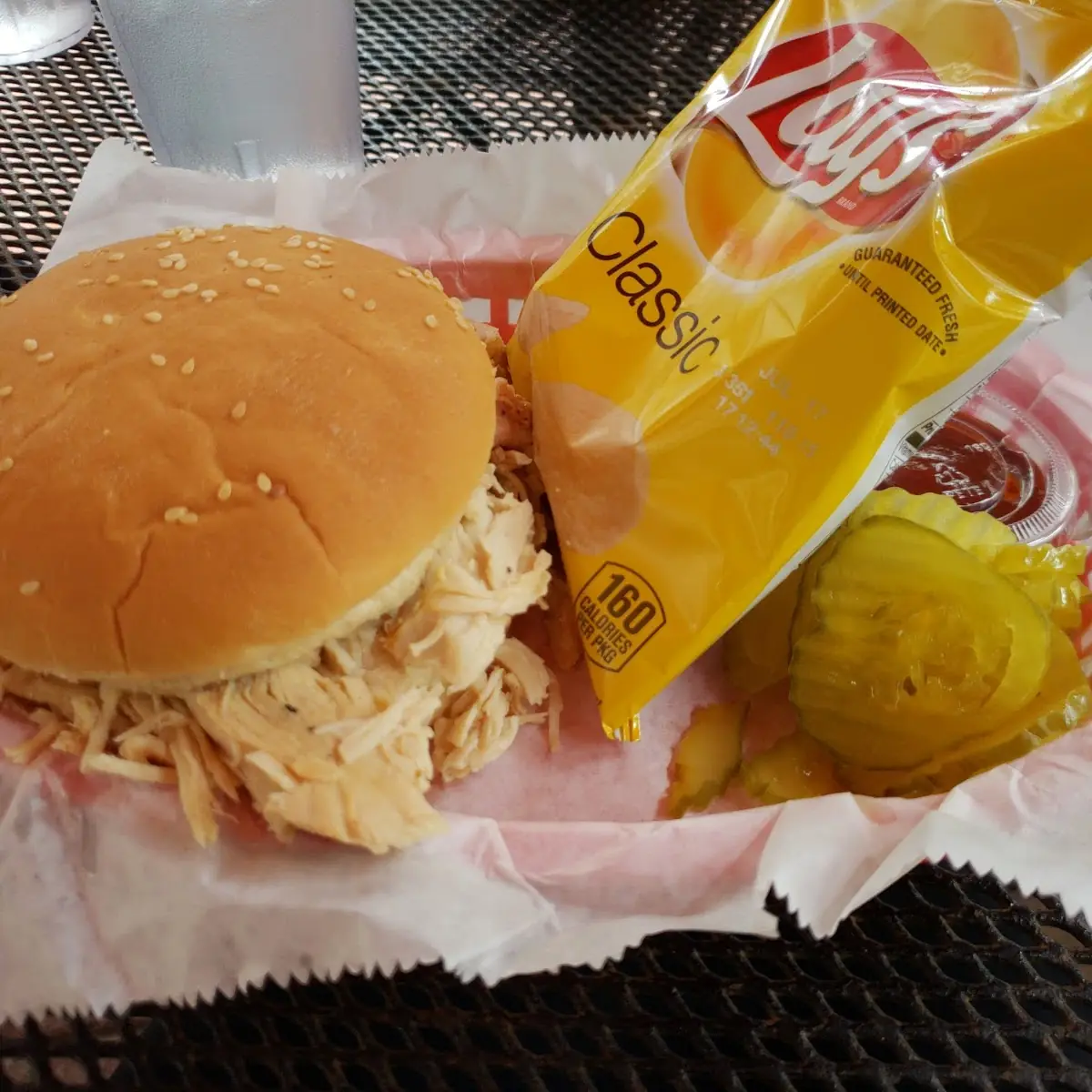 Pulled Chicken Sandwich